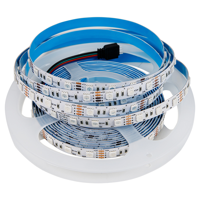 LED-стрічка 5050 SMD, 60 LEDs/m, 14,4W, 12V, IP20, RGB (NEW), L=1000mm