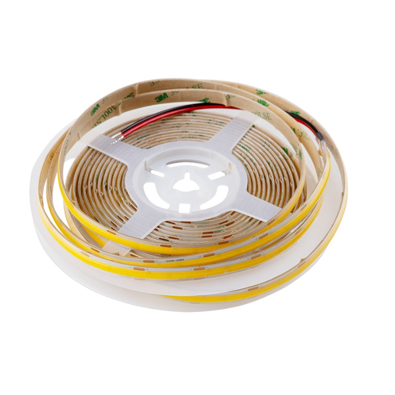 LED-стрічка COB, 480 LEDs/m, 10W, 12V, IP65, тепле світло, 3000К, L=1000mm LED-стрічка COB, 480 LEDs/m, 10W, 12V, IP65, тепле світло, 3000К, L=1000mm