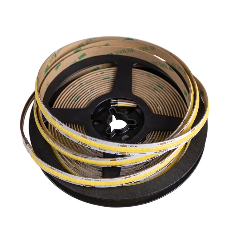 LED-стрічка COB, 608 LEDs/m, 16W, 24V, IP20, ССТ, 3000-6000К, L=1000mm LED-стрічка COB, 608 LEDs/m, 16W, 24V, IP20, ССТ, 3000-6000К, L=1000mm