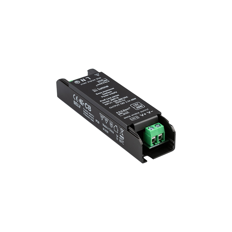 Блок живлення, 40W, 12V, IP20, метал. корпус,  Lumine Profi line