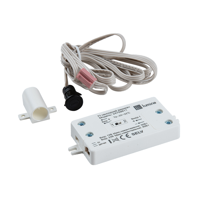 ИК сенсорный выключатель на откр. дверей/движение руки, 12V/24V, 30W/60W