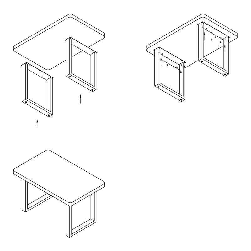 Опора для столу O, 600х80мм, h = 725мм, білий Ral 9003 (Муар) Опора для столу O, 600х80мм, h = 725мм, білий Ral 9003 (Муар)