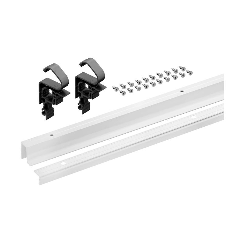 WingLine L Zestaw profili z dolnym prowadzeniem, 2400 mm, lakierowane proszkowo, kolor biały (9279169) Hettich WingLine L Zestaw profili z dolnym prowadzeniem, 2400 mm, lakierowane proszkowo, kolor biały (9279169) Hettich