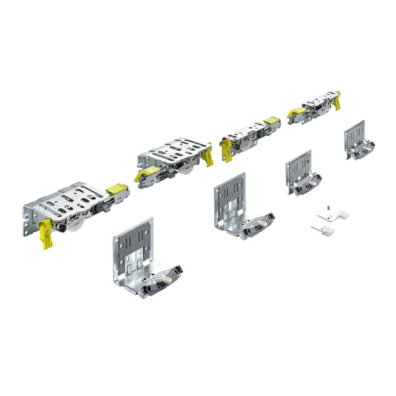 TopLine XL, к-т роликів, 30 - 40 мм, 80 кг, 2 дверкі (9275793) TopLine XL, к-т роликів, 30 - 40 мм, 80 кг, 2 дверкі (9275793)