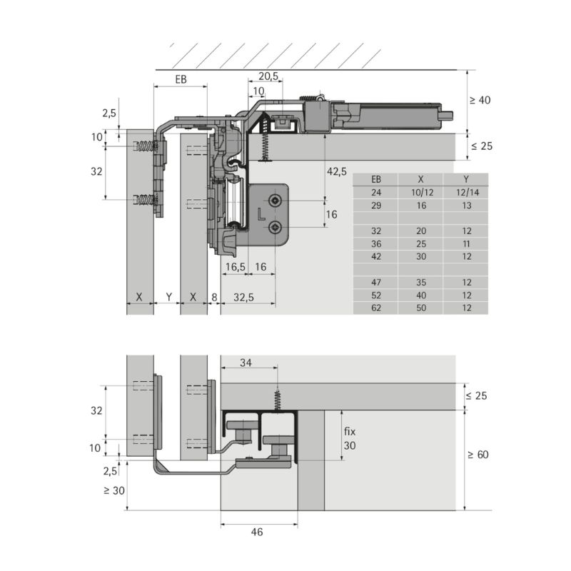 TopLine L, комплект амортизації Silent System (9254630) TopLine L, комплект амортизації Silent System (9254630)