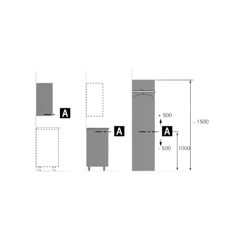 Механічний фіксатор білий для Push to move WingLineL (9264170) Hettich