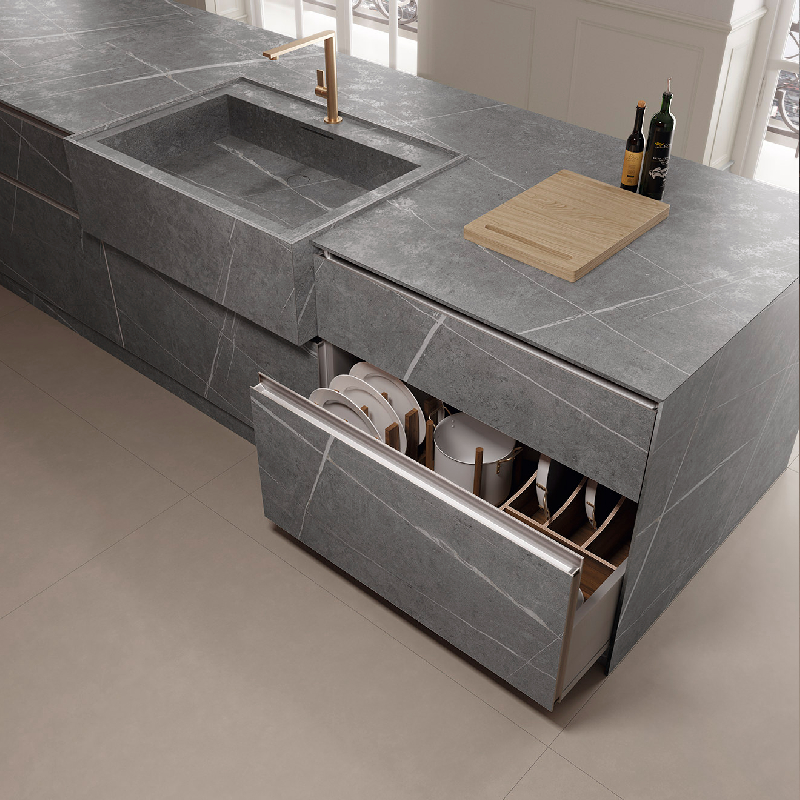 Керамогранит Inalco Senda Gris natural 12mm 3200Х1600