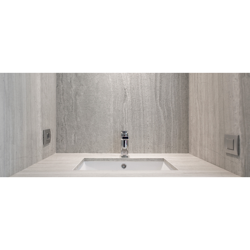 Керамограніт NEOLITH ClasSton Strata Argentum riverwashed 6 мм 3200Х1600