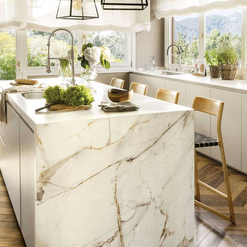 Керамограніт NEOLITH ClasStone Calacatta luxe ultrasoft 6 мм 3200Х1600