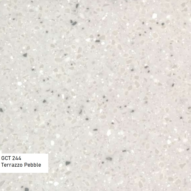 Акриловый камень Getacore GCT 244 Terrazzo Pebble, 4100х1250х10