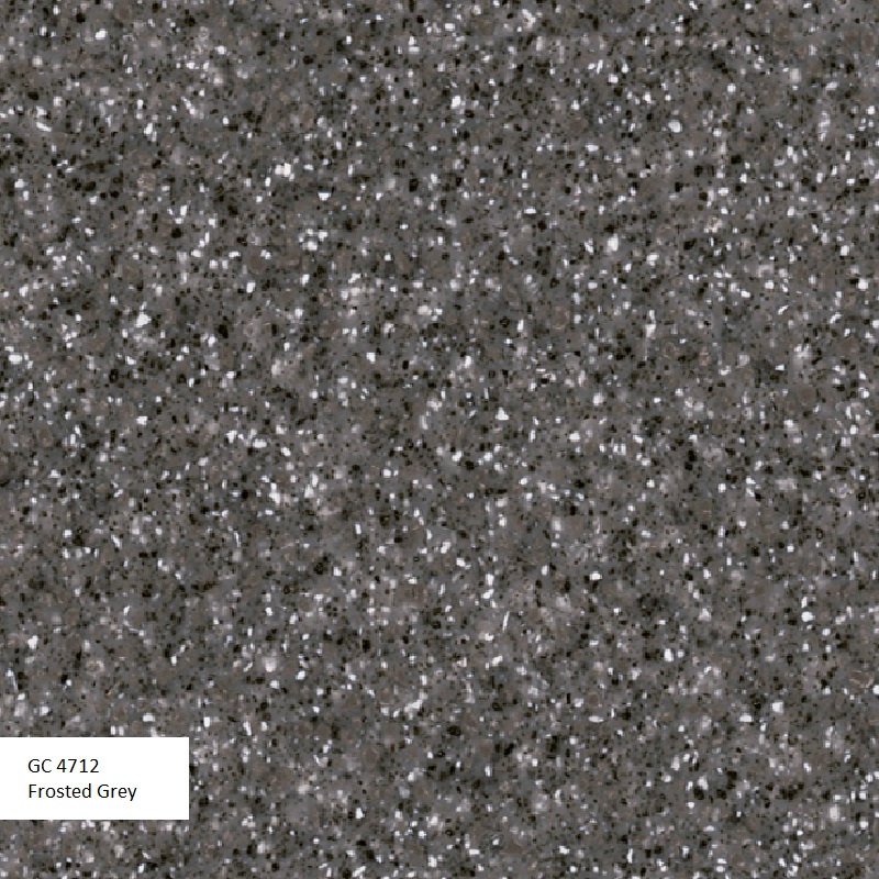 Акриловый камень Getacore GC 4712 Frosted Grey, 4100х1250х10