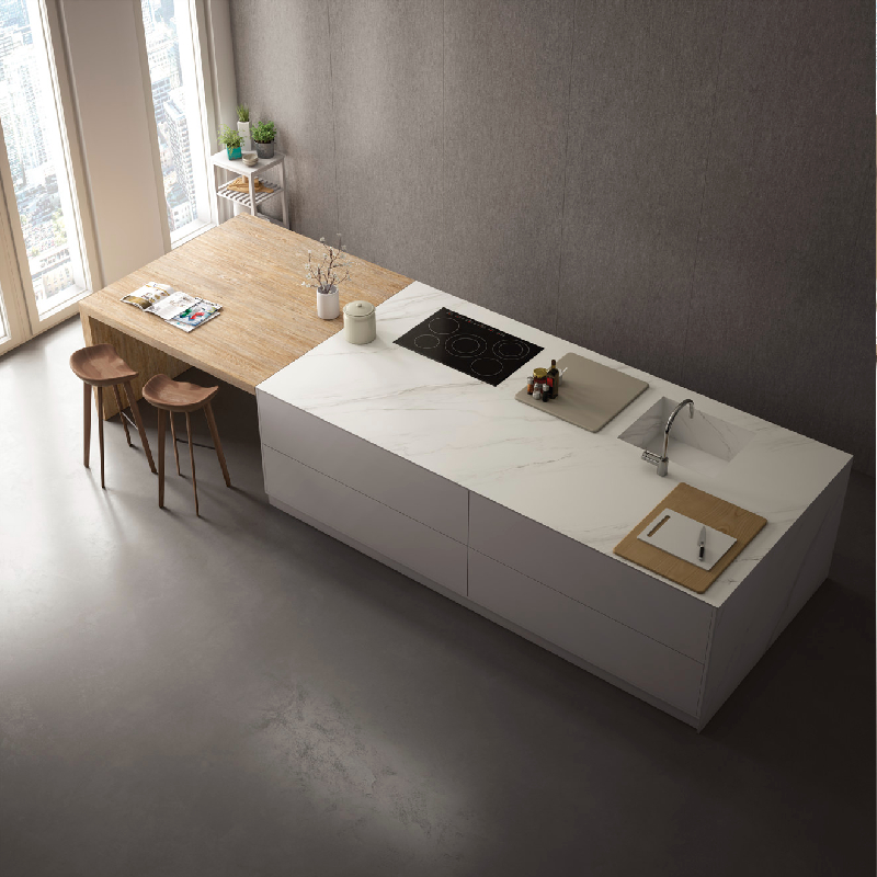 Керамогранит Inalco Touche Super Blanco-Gris Natural 12 mm 3200х1600