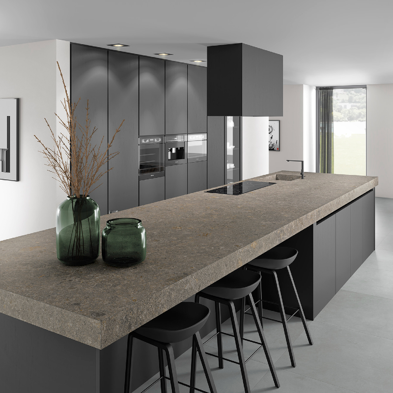 Керамогранит Inalco Meteora Gris abujardado 12 mm 3200x1600