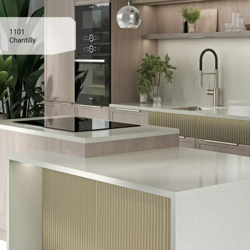 Кварцит Avant 1101 Chantilly 20мм Кварцит Avant 1101 Chantilly 20мм