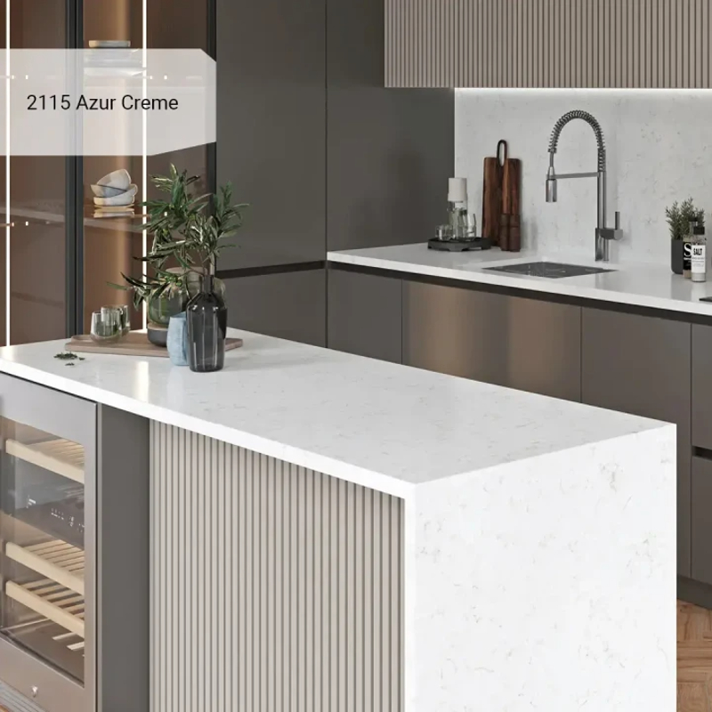 Кварцит Avant 2115 Azur Creme 20мм