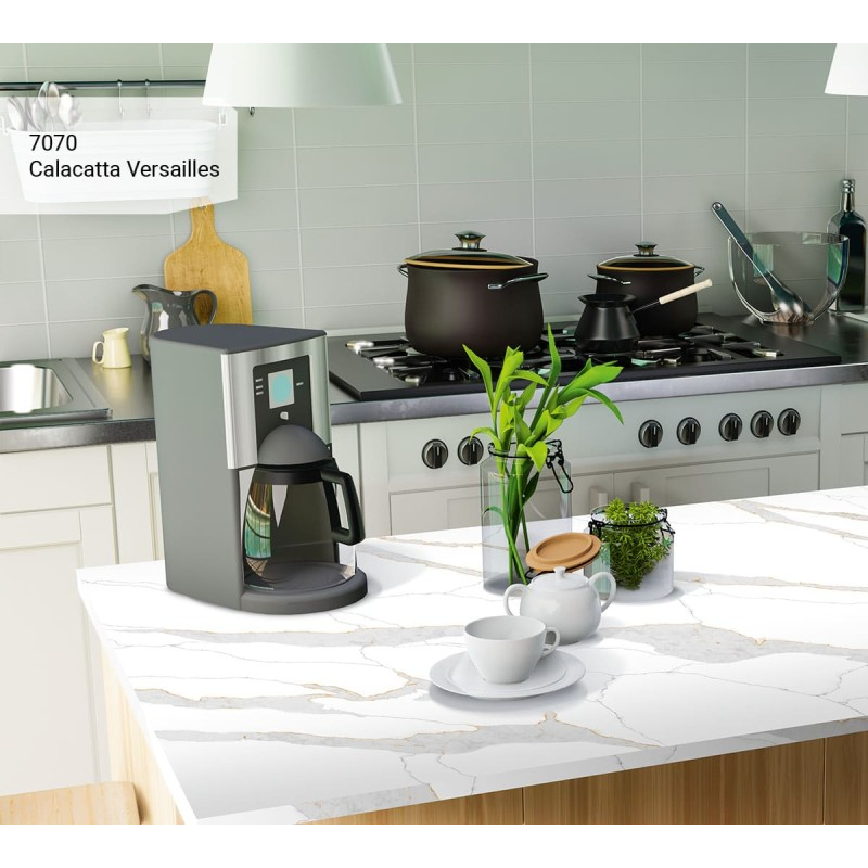 Штучний кварцит Avant 7070 Calacatta Versailles 20мм Штучний кварцит Avant 7070 Calacatta Versailles 20мм