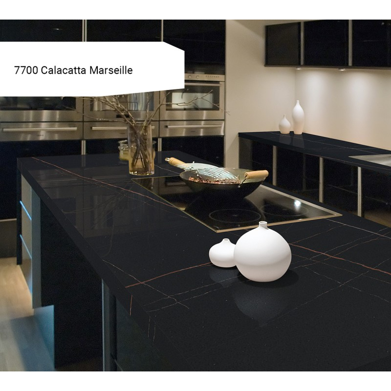 Кварцит Avant 7700 Calacatta Marseille 20мм