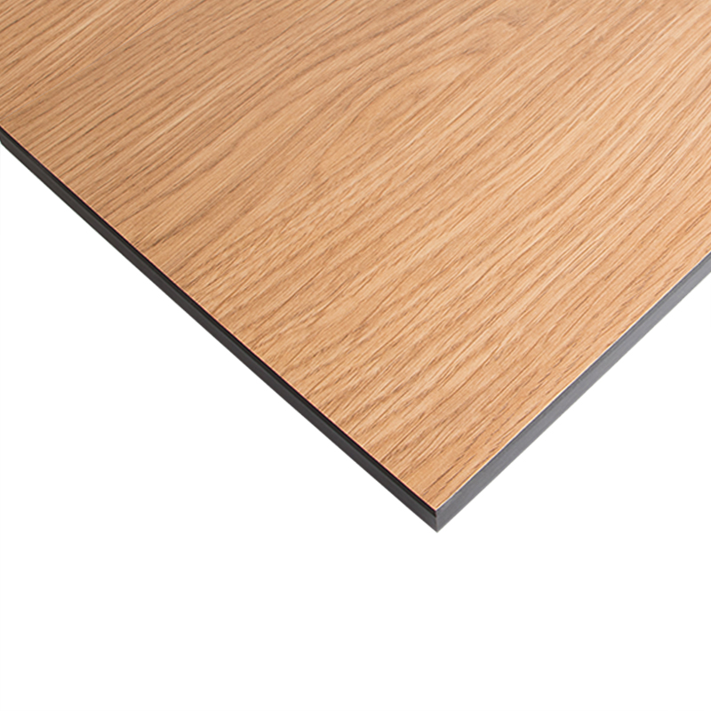 Компакт-плита FUNDERMAX HPL (Fine Hammer) 0048 FH Cognac Oak Дуб Коньячний / чорне ядро