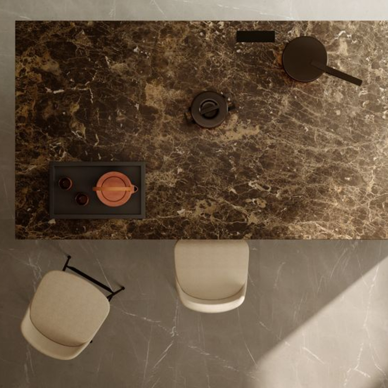 Керамограніт Marazzi Marble Look Emperador lux 6 мм 3200х1600
