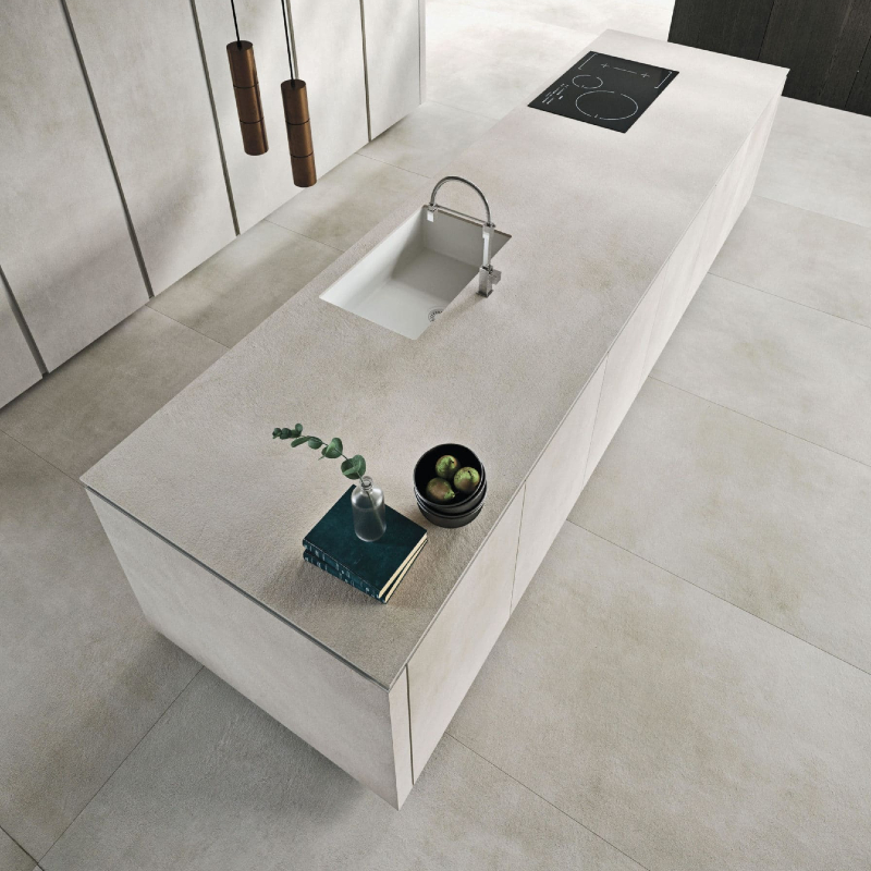 Керамограніт Laminam Calce Grigio strutturato 12,5 мм 3240х1620 Керамограніт Laminam Calce Grigio strutturato 12,5 мм 3240х1620