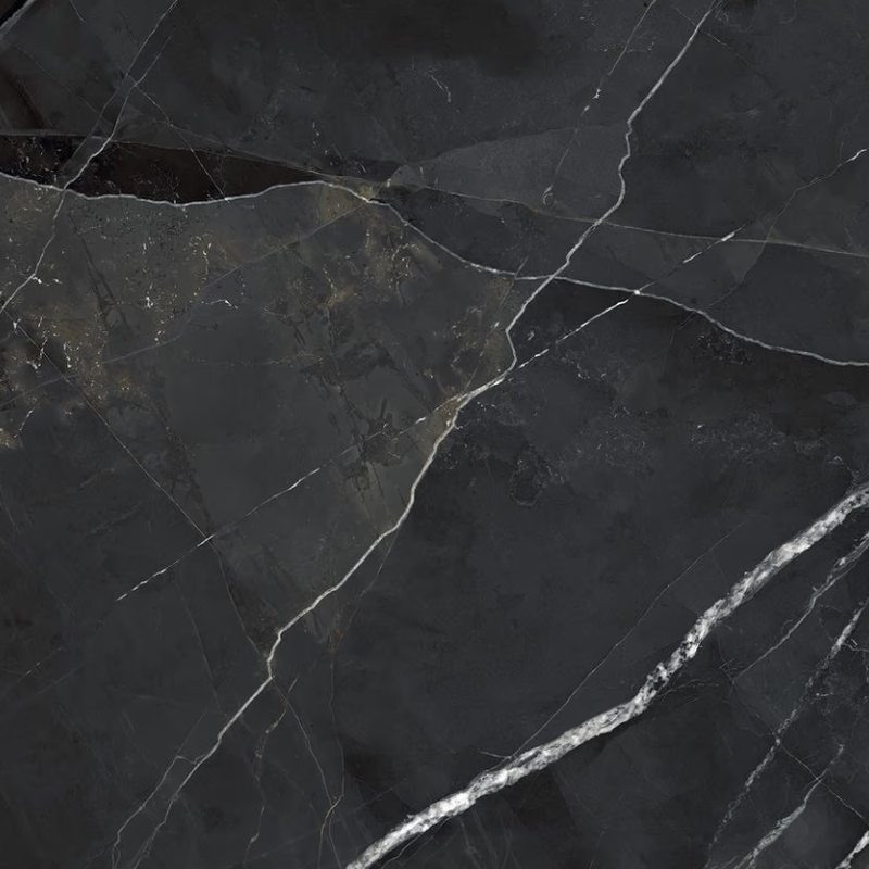 Керамограніт Laminam Diamond Calacatta Black BM(А) lucidato starlit 12,5 мм 3240х1620