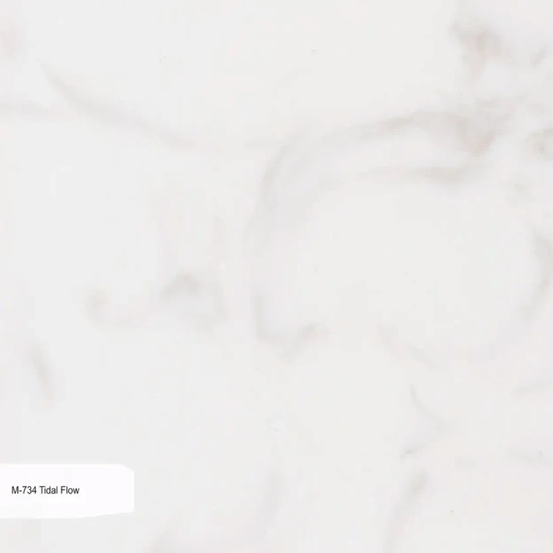 Лист акриловий Grandex Marble Ocean M-734 Tidal Flow 3680х760х12
