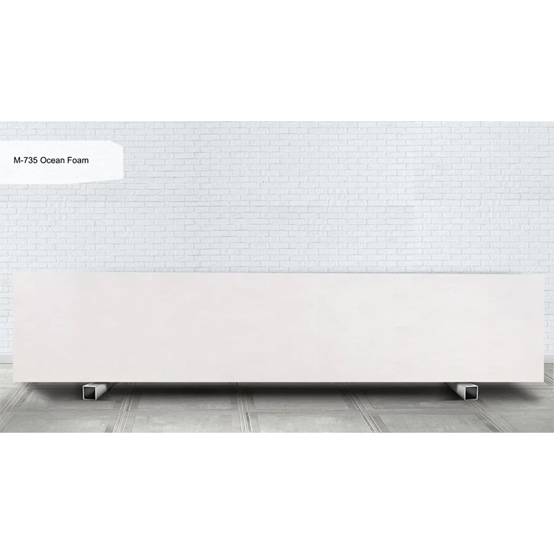 Лист акриловий Grandex Marble Ocean M-735 Ocean Foam 3680х760х12