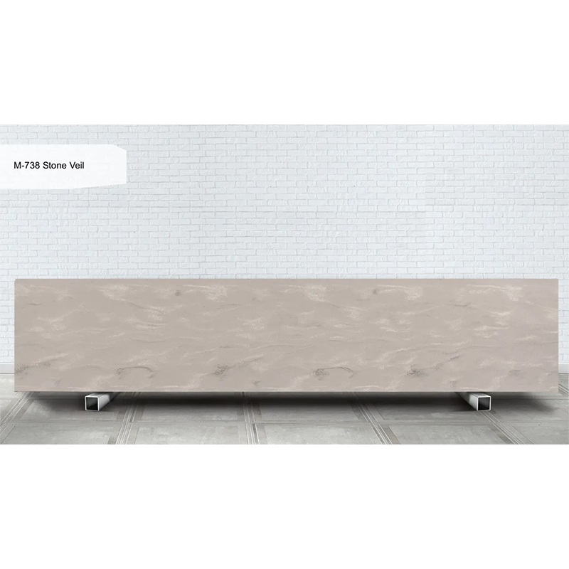 Лист акриловий Grandex Marble Ocean M-738 Stone Veil 3680х760х12