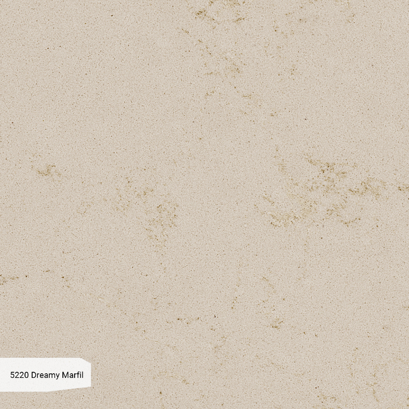 Кварцит Caesarstone 5220 Dreamy Marfil 20мм
